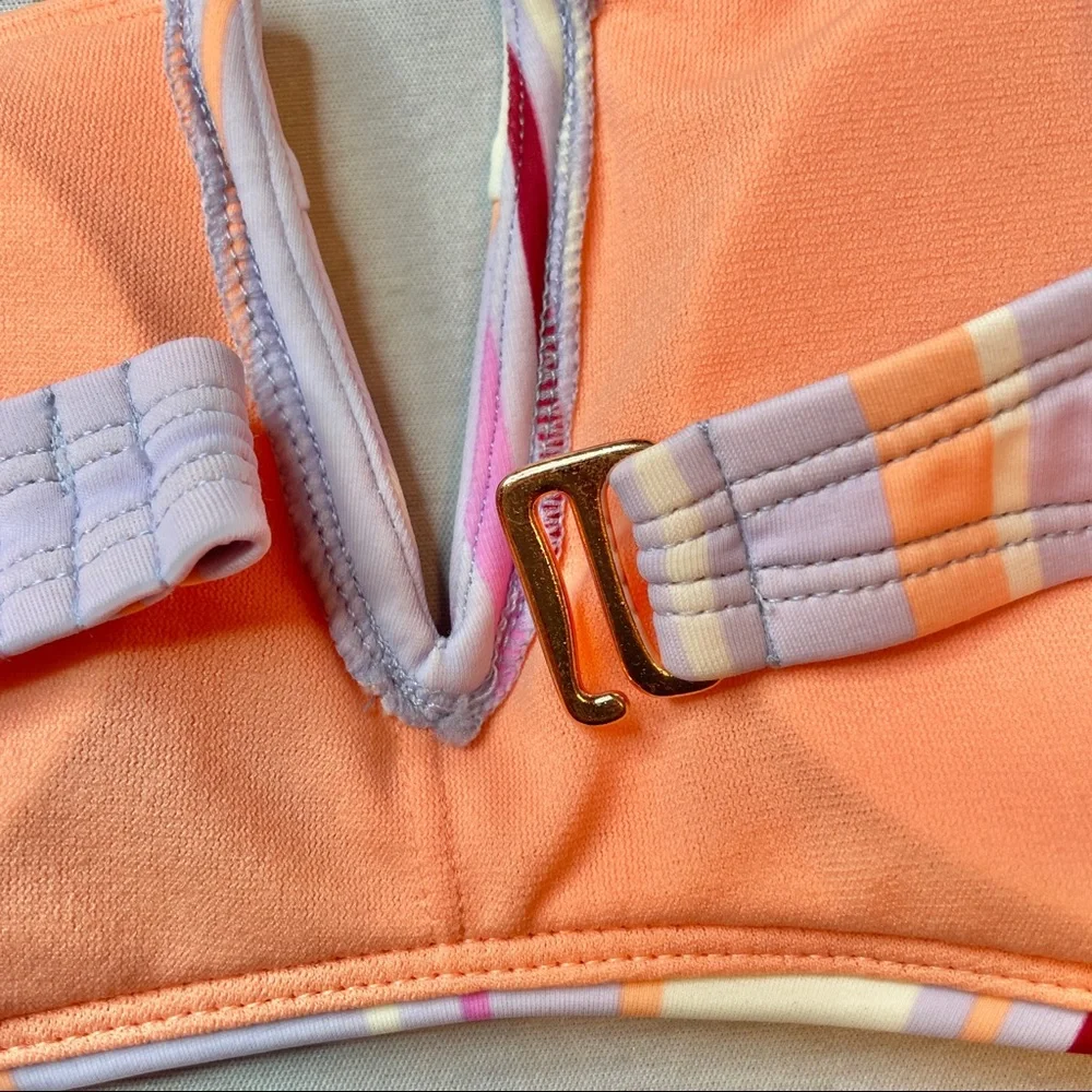 NWT - Hula Honey - Women’s Striped Bikini Top